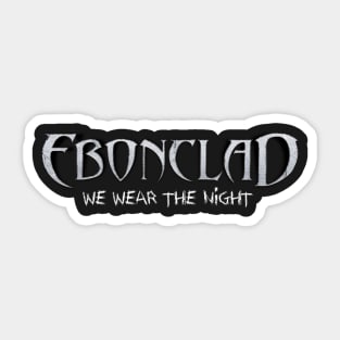 Ebonclad Logo Sticker